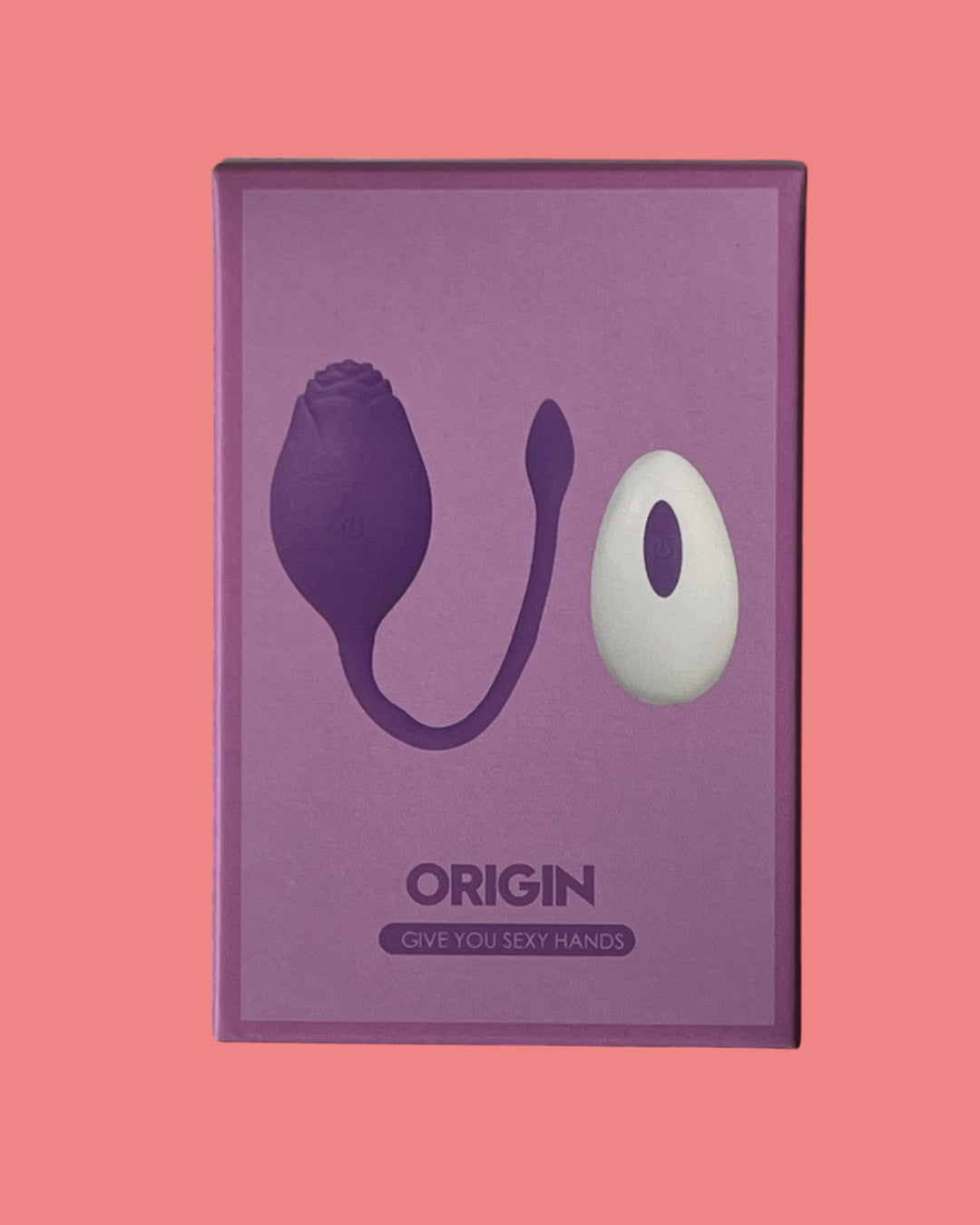 ORIGIN Vibrador portable a control remoto SERIE ROSA