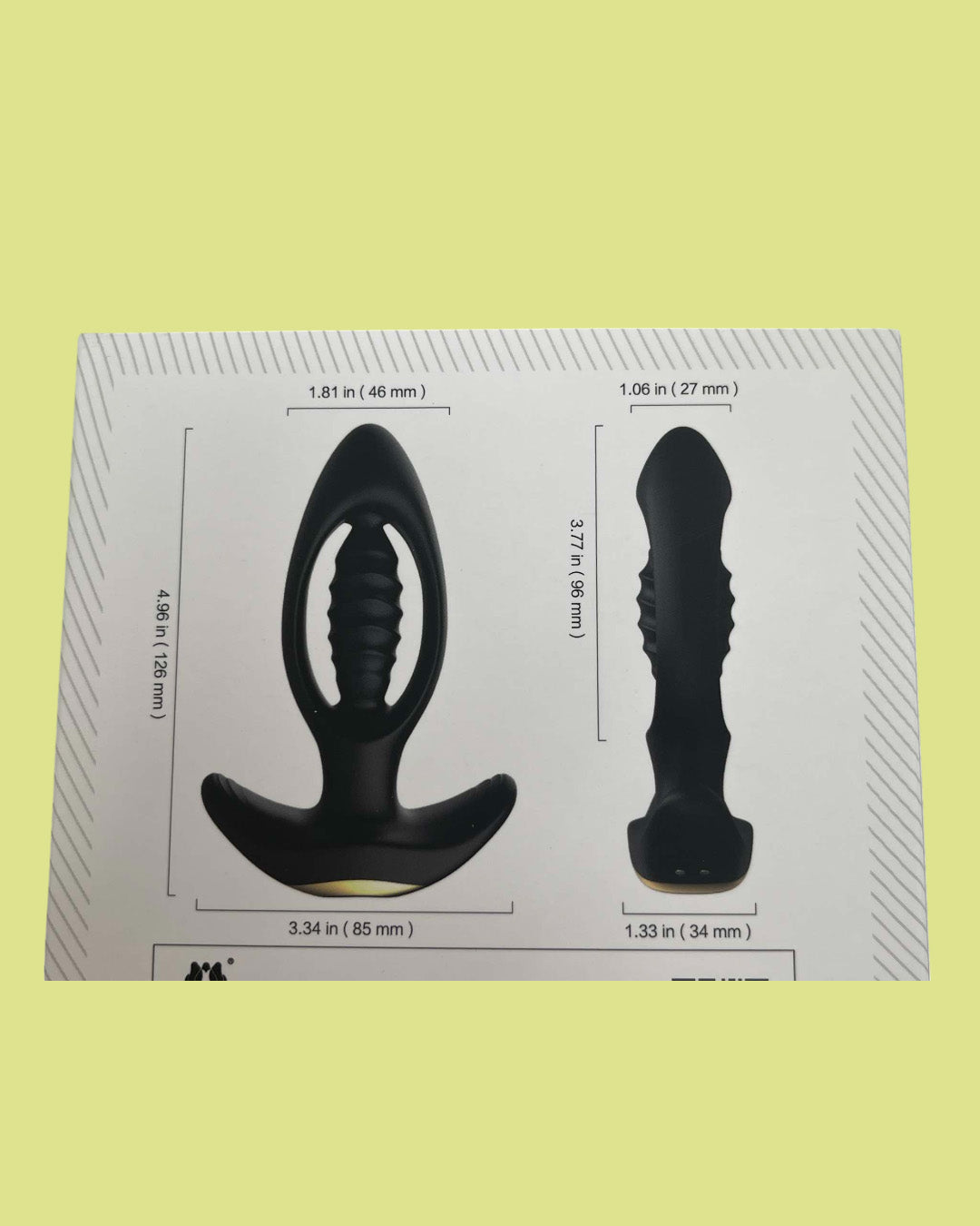 PILE DRIVER Plug anal vibrador