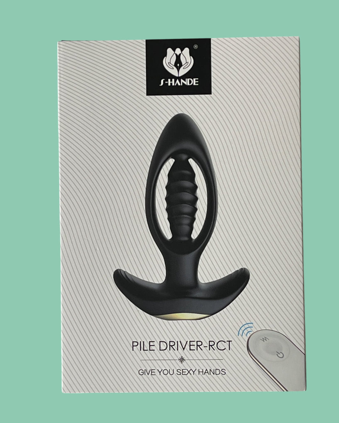 PILE DRIVER RCT Plug anal vibrador a control remoto