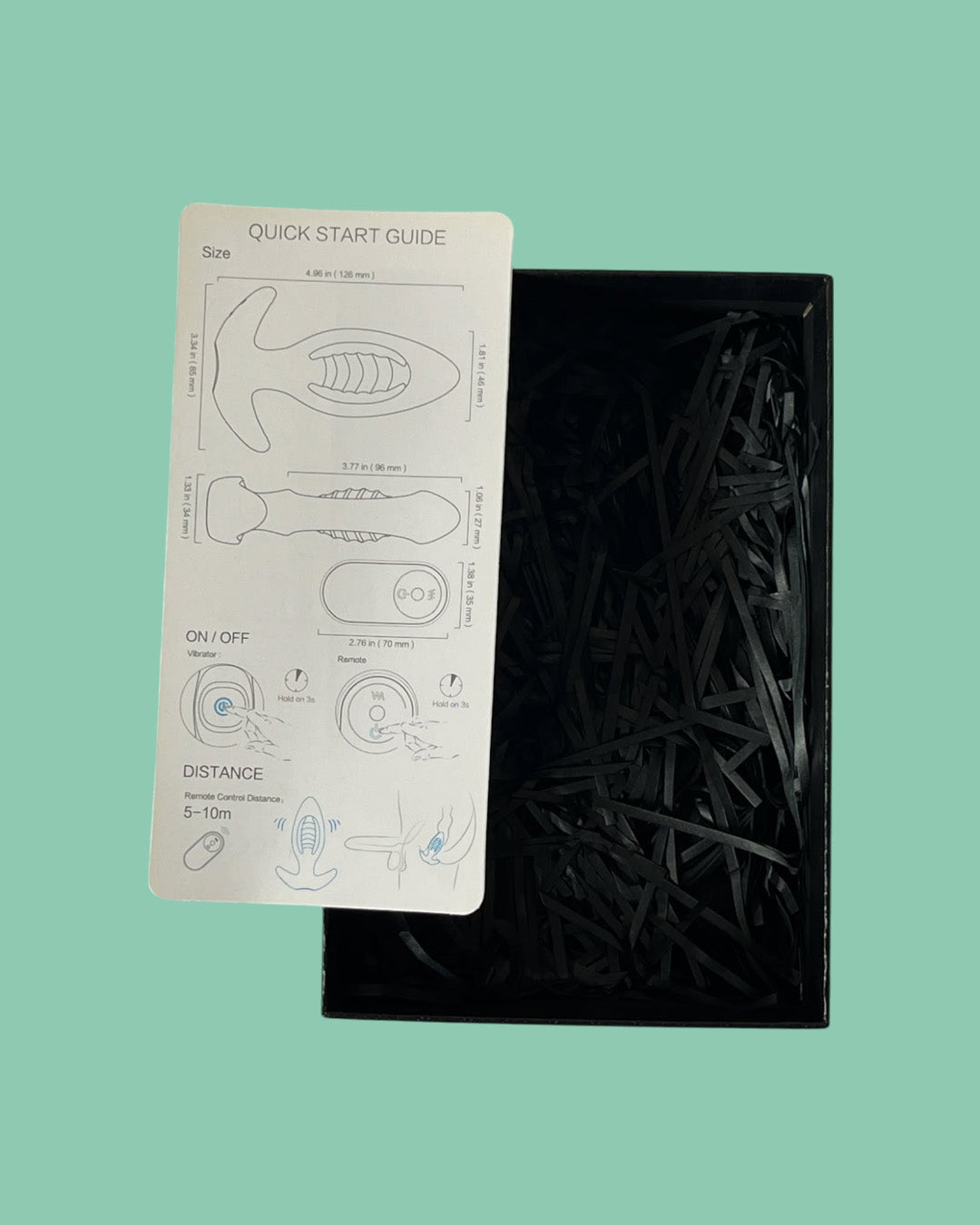 PILE DRIVER RCT Plug anal vibrador a control remoto