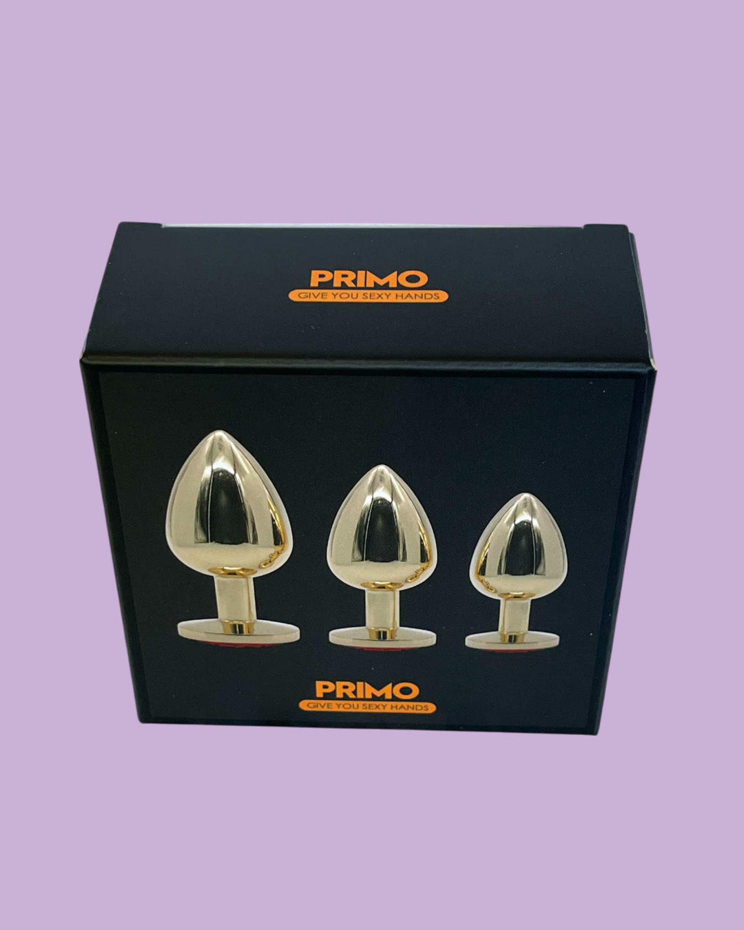 PRIMO Set de 3 plug anal edicion de lujo Dilatador anal