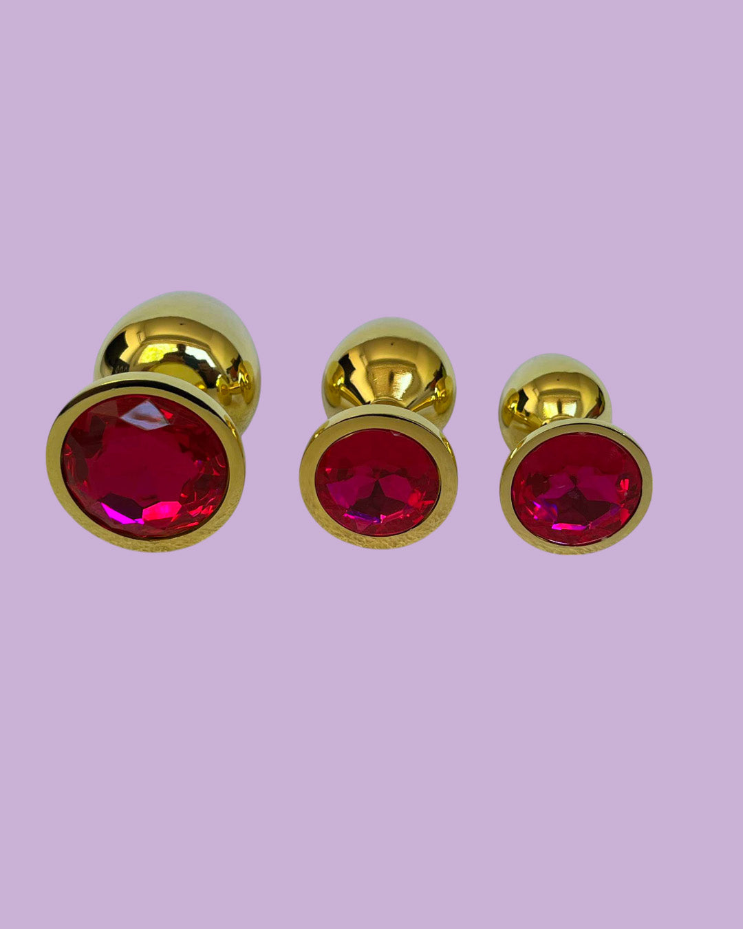 PRIMO Set de 3 plug anal edicion de lujo Dilatador anal