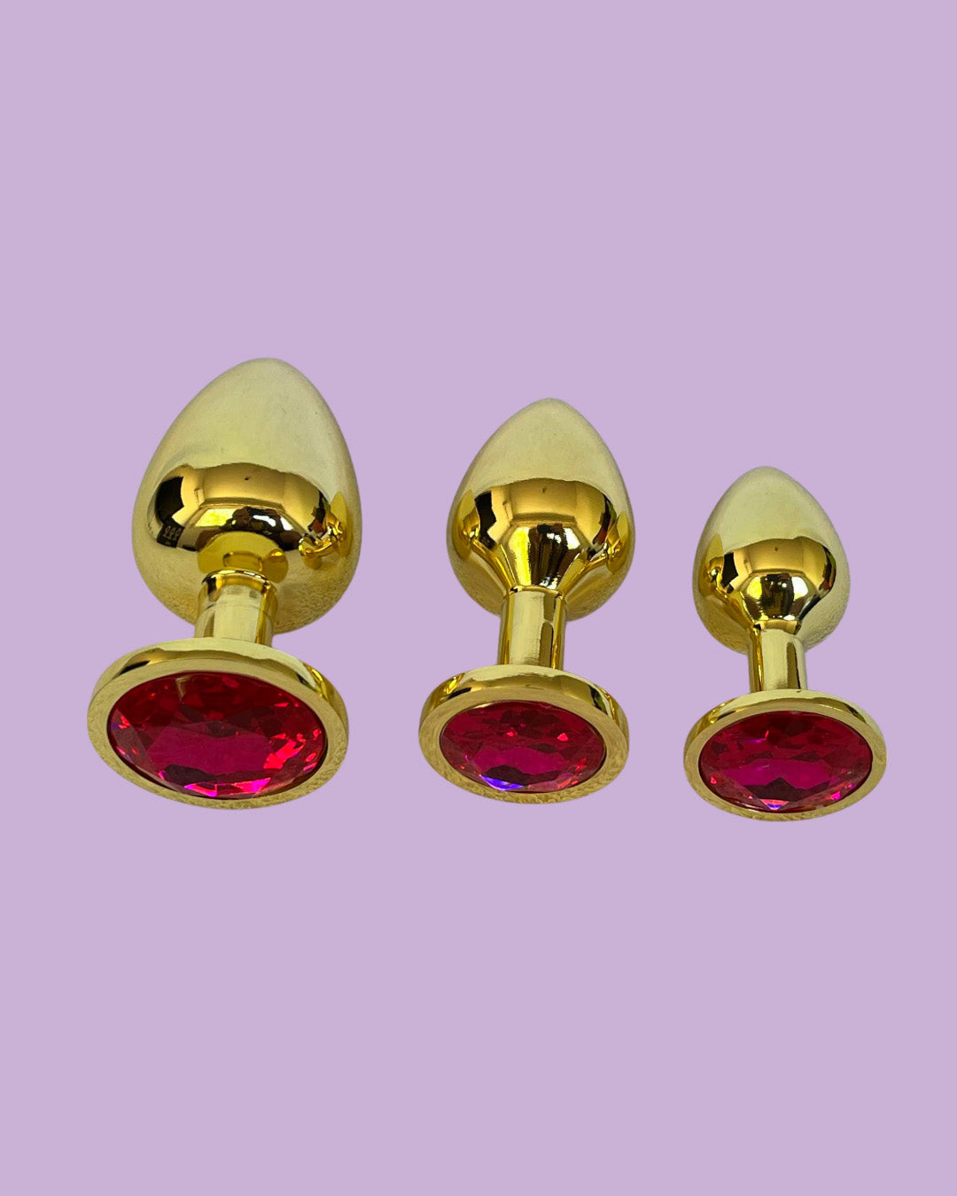 PRIMO Set de 3 plug anal edicion de lujo Dilatador anal