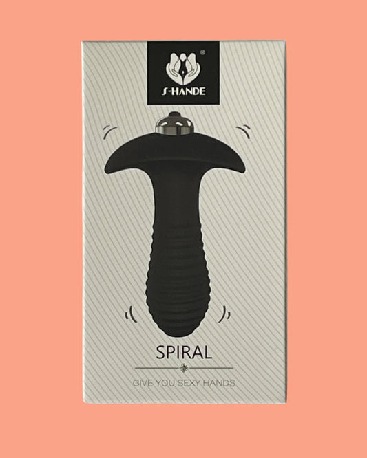 SPIRAL Plug anal vibrador Dilatador anal