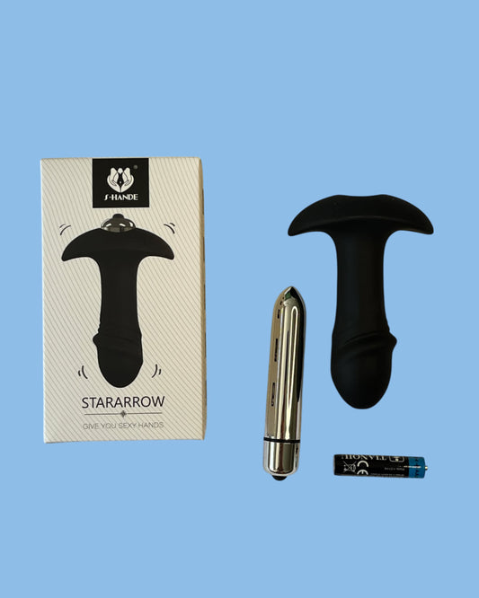 STARARROW Plug anal vibrador Dilatador anal con bala