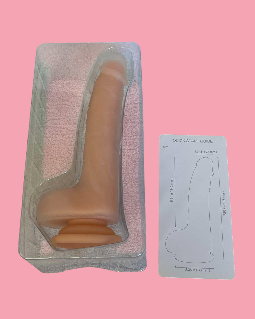 TARZAN Dildo realistico 19 cms con ventosa o uso en arnes