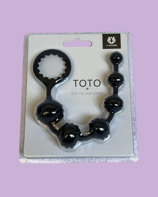 TOTO Anillo de pene con dilatador anal