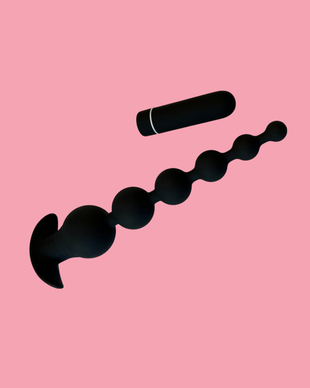 TOWER Plug anal con bala vibradora extraible Masaje prostatico
