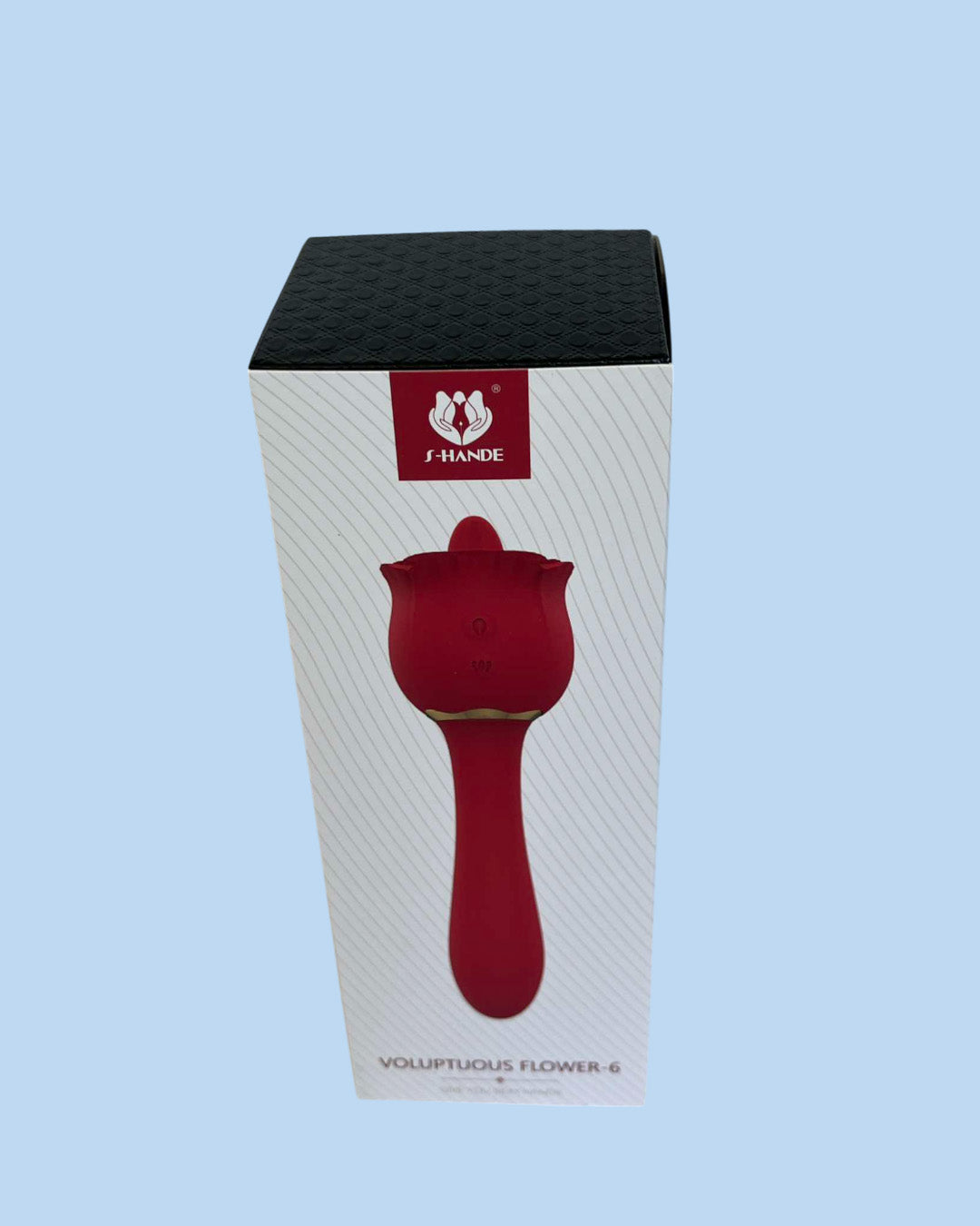 VOLUPTUOUS FLOWER 6 Vibrador con lengua estimuladora doble funcion