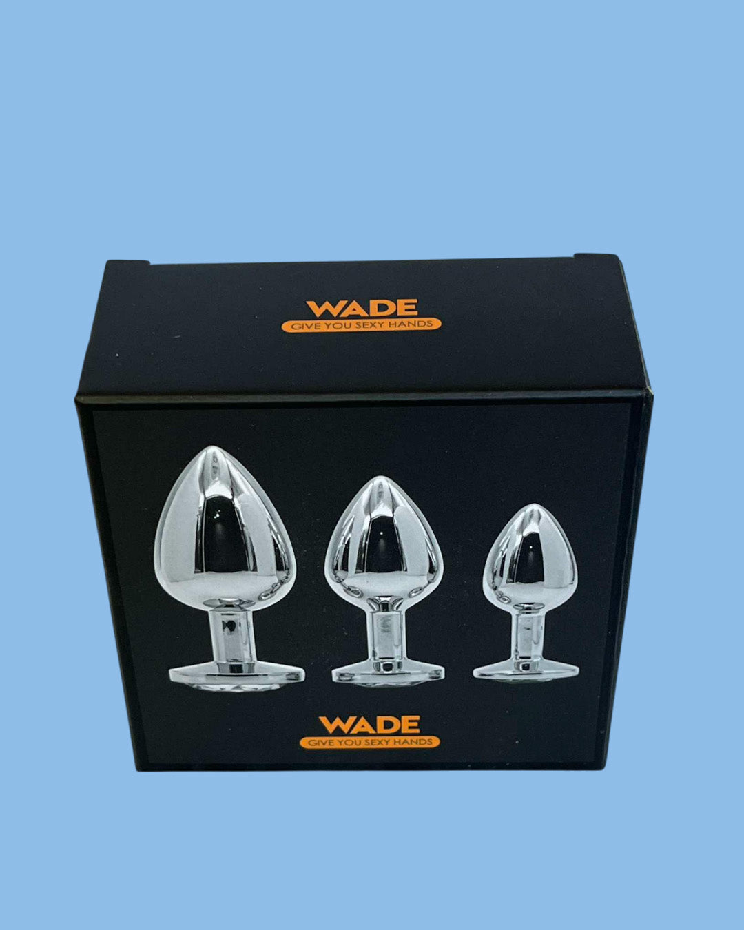 WADE Set de 3 plugs dilatador anal Edicion de lujo