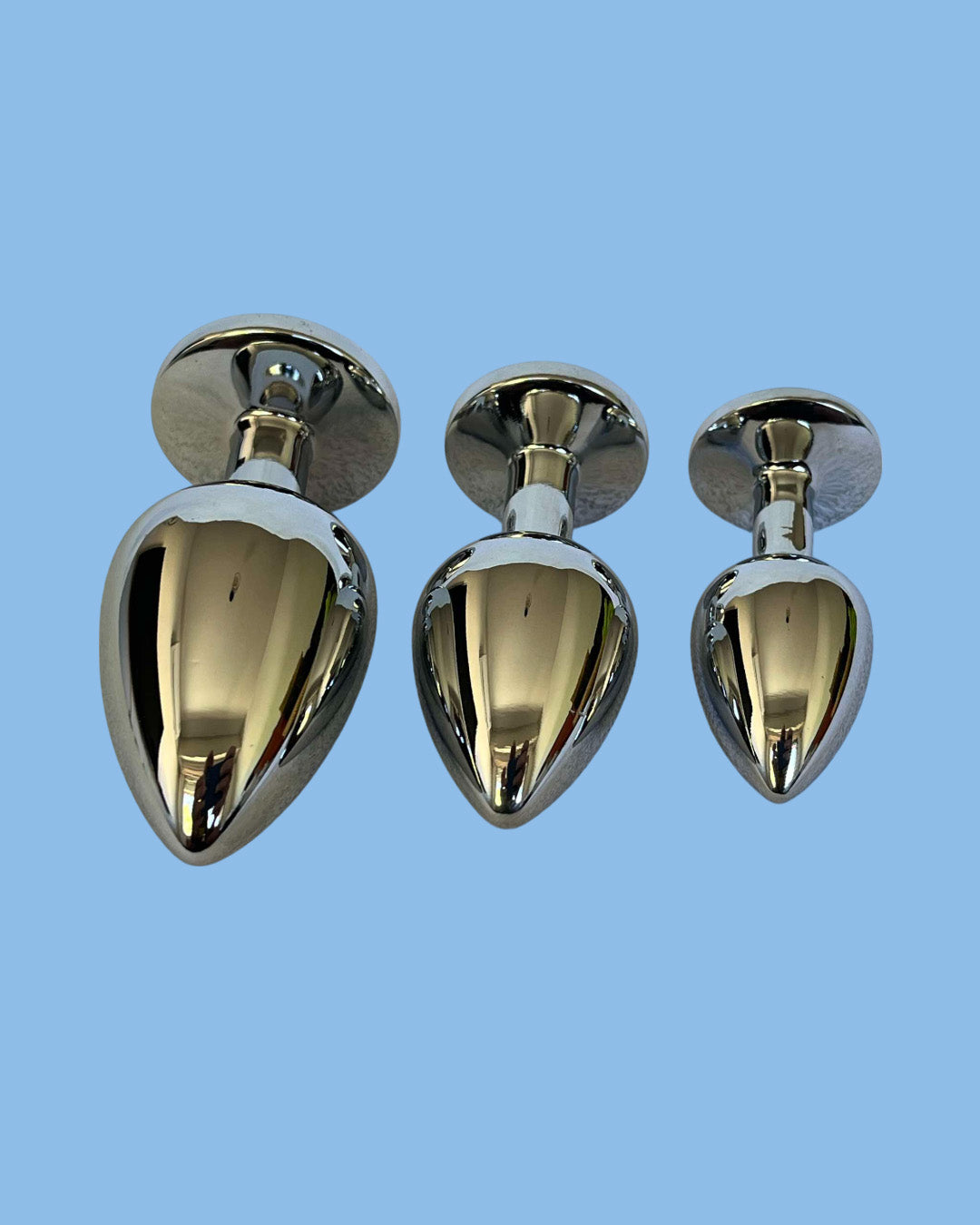 WADE Set de 3 plugs dilatador anal Edicion de lujo