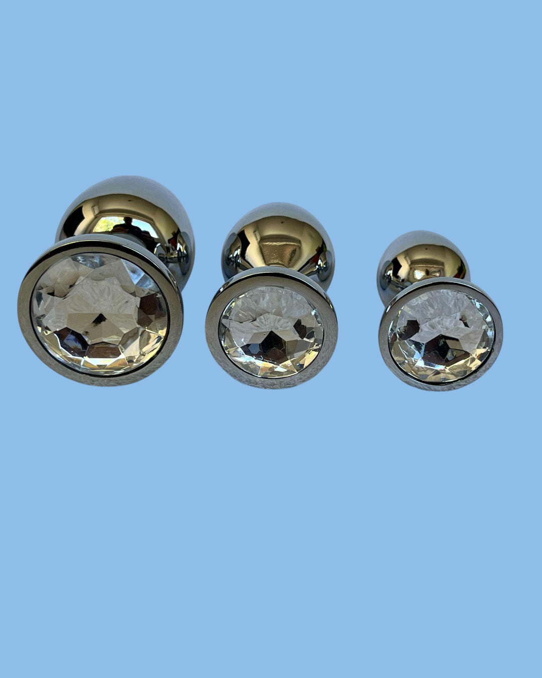 WADE Set de 3 plugs dilatador anal Edicion de lujo
