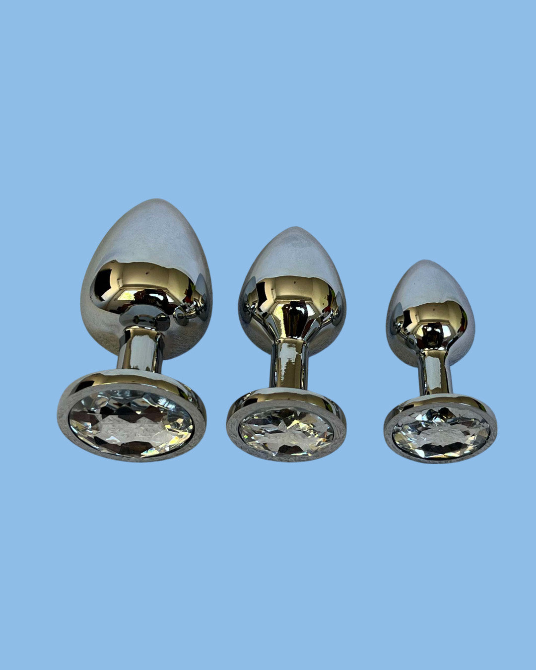 WADE Set de 3 plugs dilatador anal Edicion de lujo