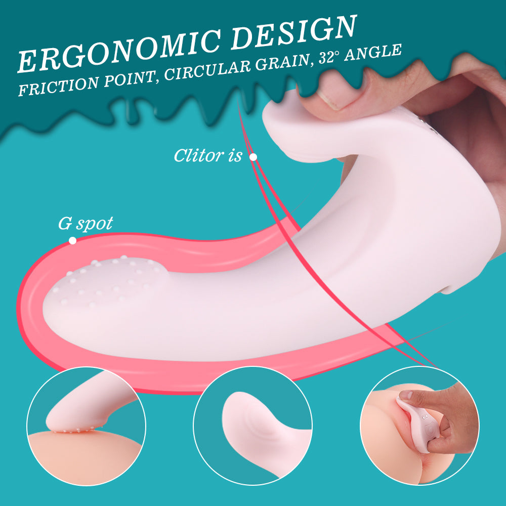 FINGER GUN Mini vibrador para dedo Estimula Punto G pezones