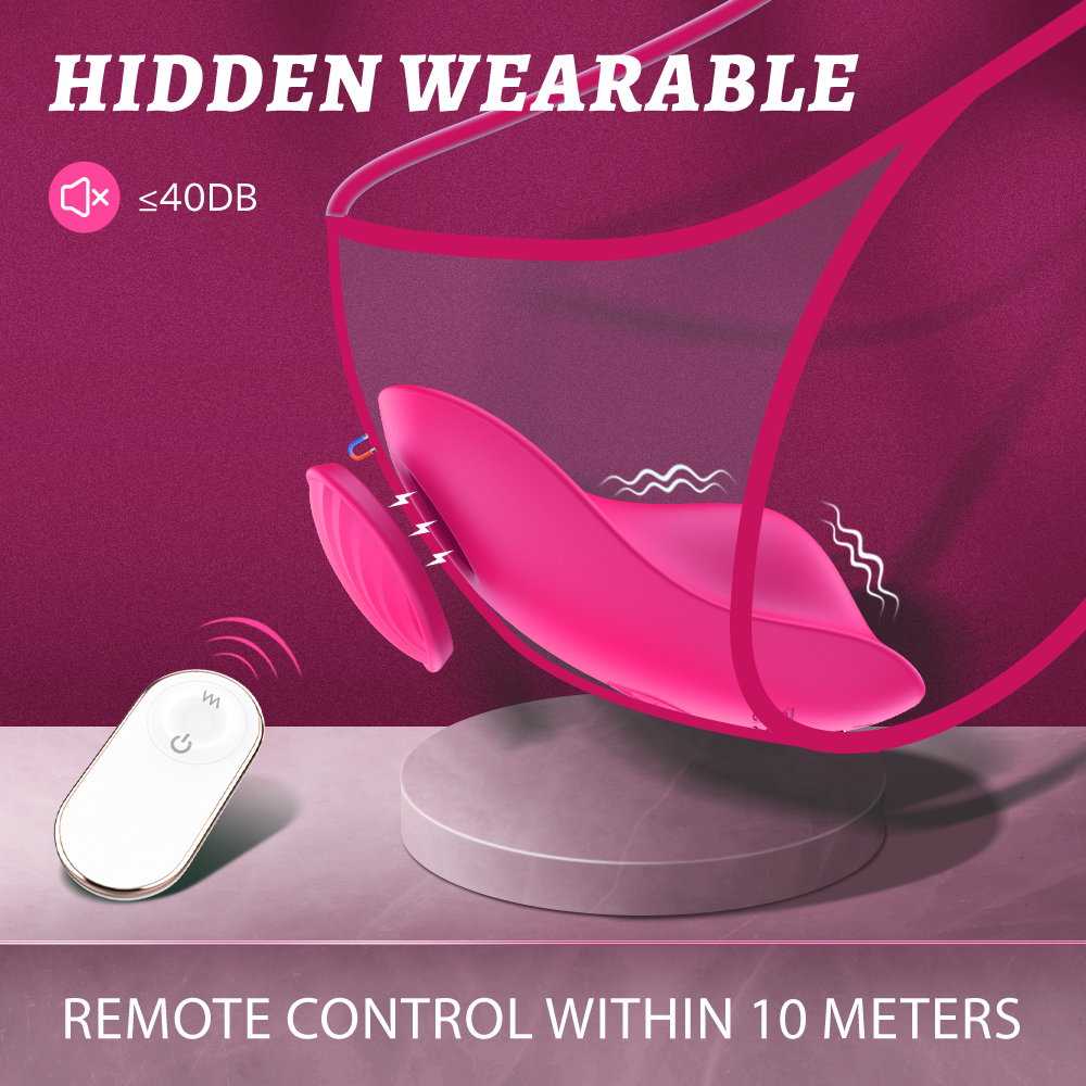 LEAF RCT Estimulador vibrador femenino portable a control remoto