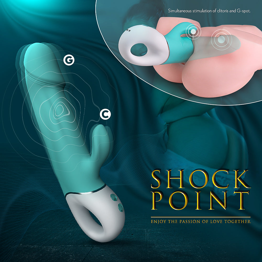WAVE Vibrador realistico multifuncion Punto G y clitoris